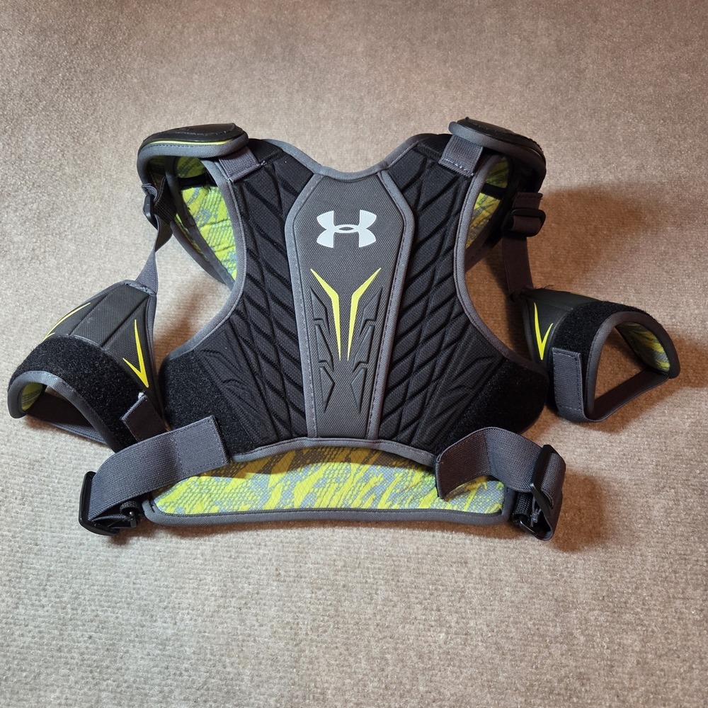 Under Armour Size: S Grey Nexgen Lacrosse Shoulder Pads Bicep pads